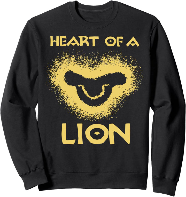 Disney The Lion King Heart Of A Lion Young Simba Logo C1 Sweatshirt