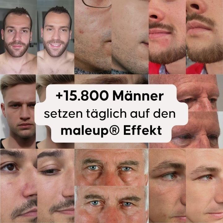Concealer Bundle – Dunkel – 2er-Set für Männer – Kaschiert Augenringe &amp; Hautunebenheiten – Natürlich