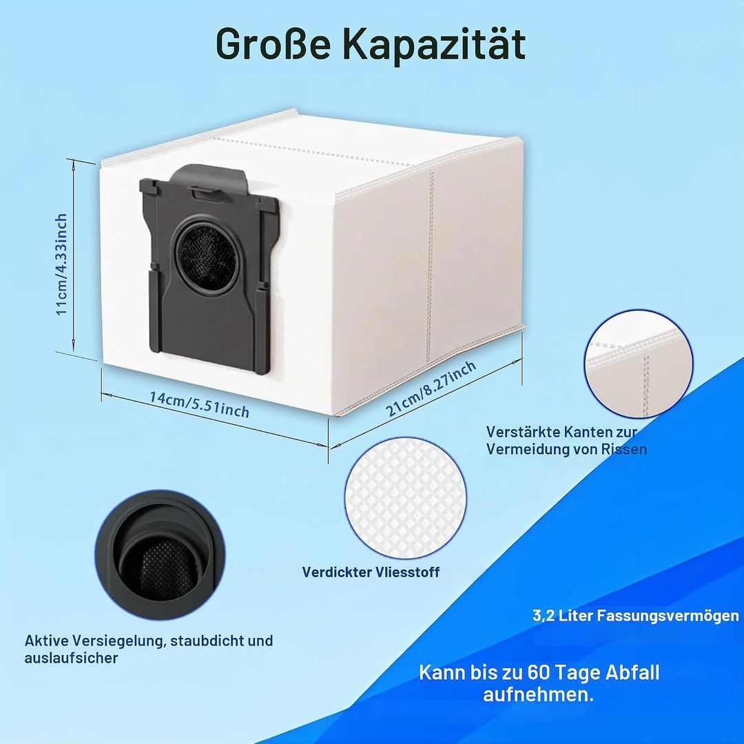 Pymin 26pcs Zubehör für Dreame L40 Ultra (Gen 2) /X40 Ultra /X40 Master /D30 Ultra, für MOVA P10 Pro