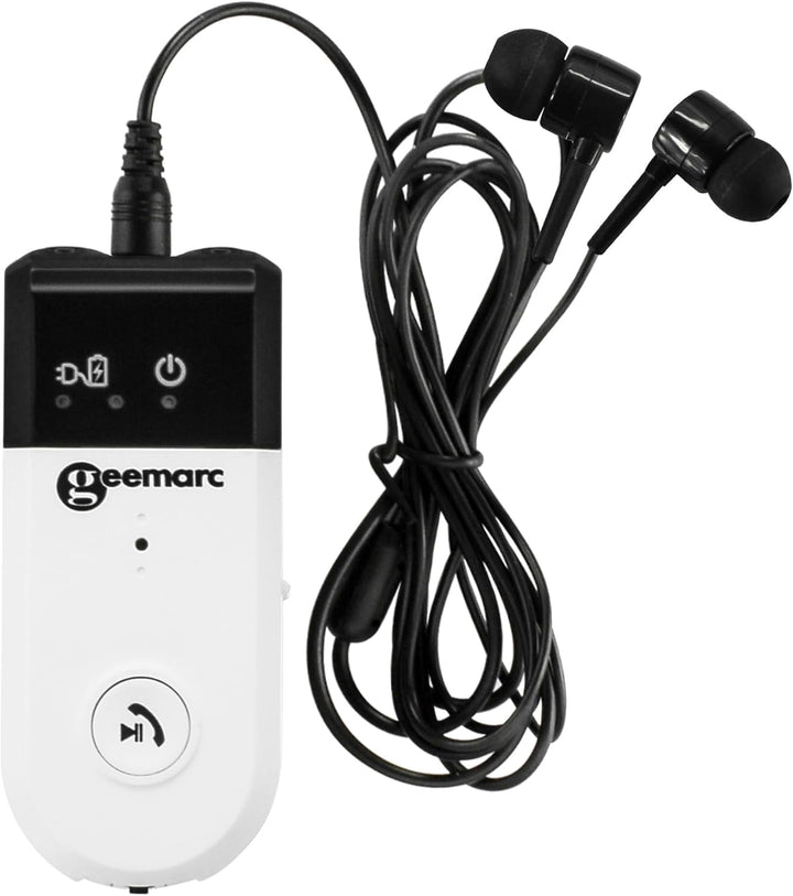 Geemarc IBT10 Loop – Bluetooth-Audioverstärker für Fernseher, Computer und Mobiltelefone – Freisprec