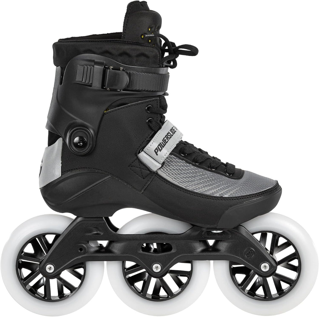 Powerslide Inline Skate Swell Nite 125-3D Adapt, für Fitness und Marathon, für Damen und Herren 39,