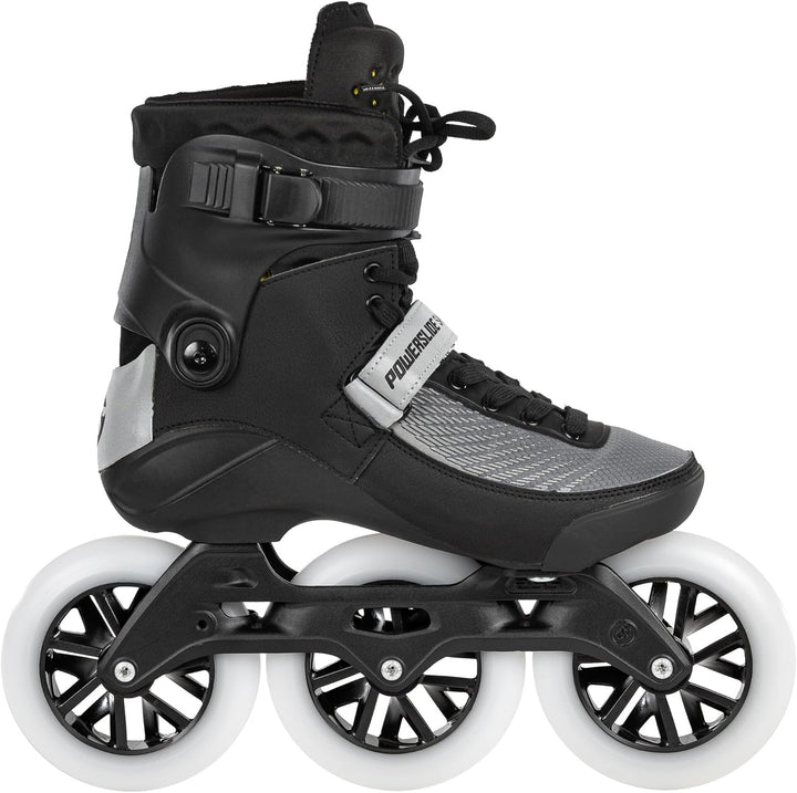 Powerslide Inline Skate Swell Nite 125-3D Adapt, für Fitness und Marathon, für Damen und Herren 39,