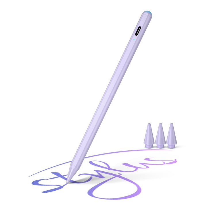 Stylus Stift für Apple iPad 2018-2025, Pencil für iPad A16/10./9/8/7/6, Pro M5/M4/13/12,9/11'', Mini