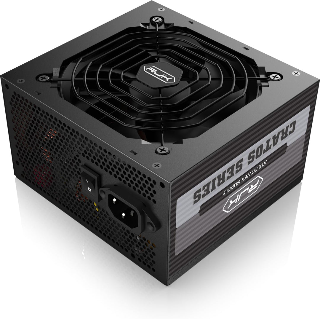 RAIJINTEK CRATOS 1200 BLACK, 80 Plus Gold Vollmodulares ATX 3.1 Netzteil, PCIe 5.1 12V-2x6 Kabel, Le