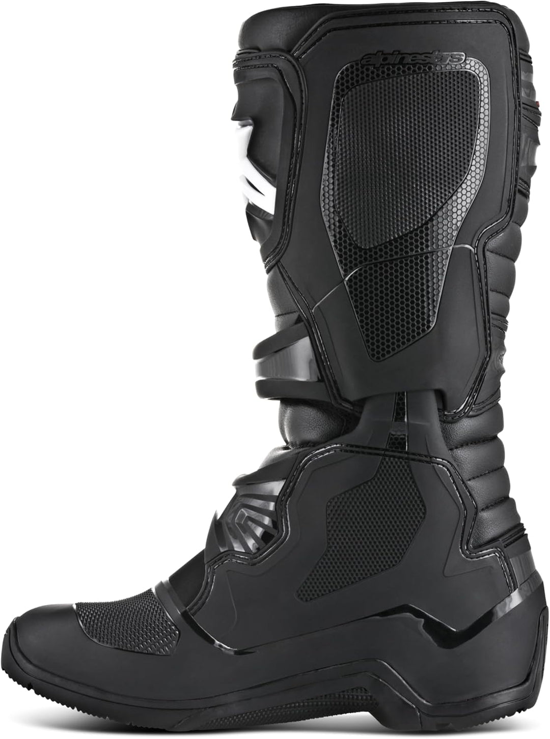 Alpinestars Motocross-Stiefel Tech 3 Enduro Schwarz | Sportlicher Offroad-Schutz 40.5 EU Schwarz, 40