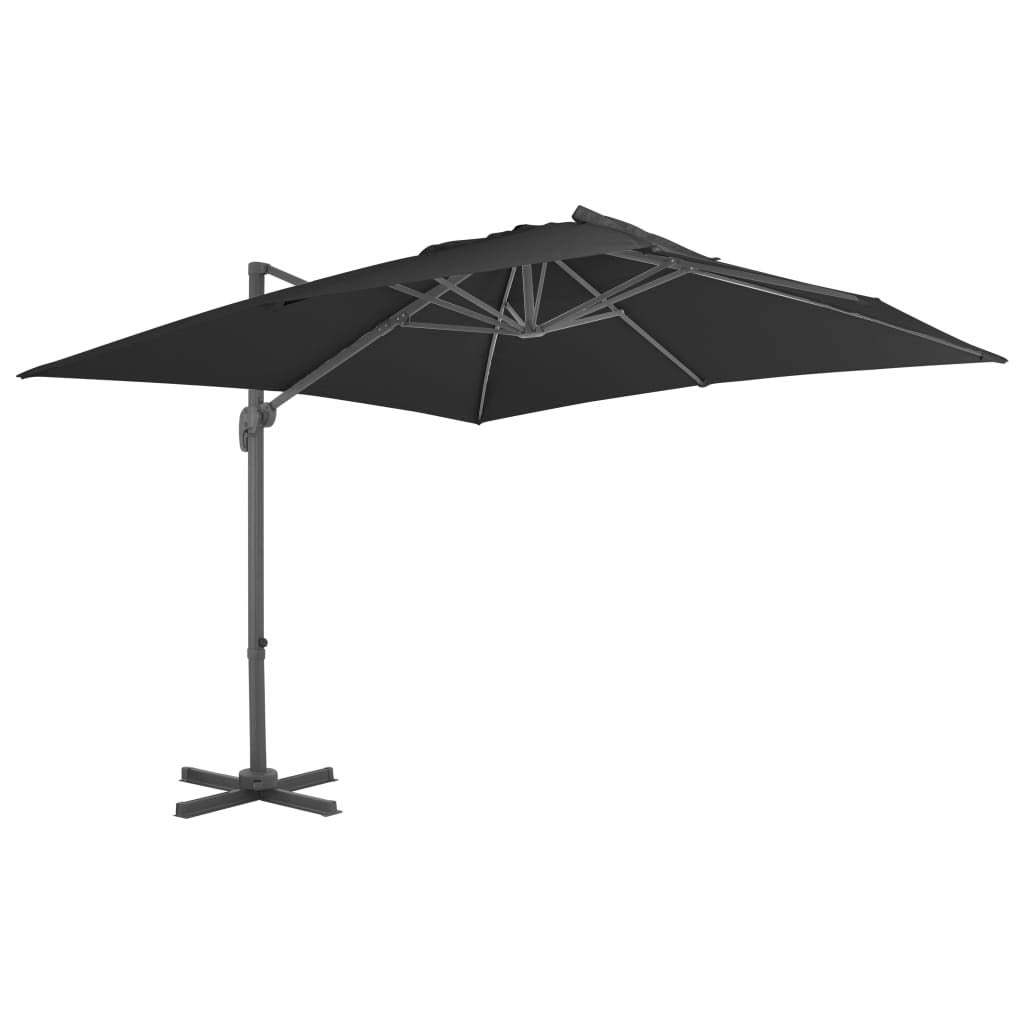 Tidyard Ampelschirm Sonnenschirm mit Aluminium-Mast Gartenschirm | Balkonschirm Terrassenschirm | So