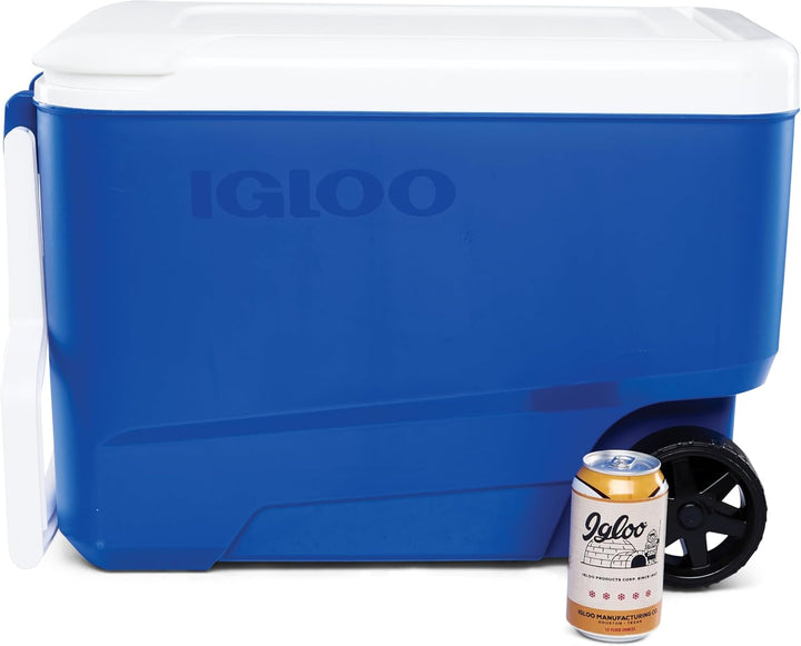 Igloo Wheelie Cool 38 Kühlbox mit Rollen, 36 Liter, Blau