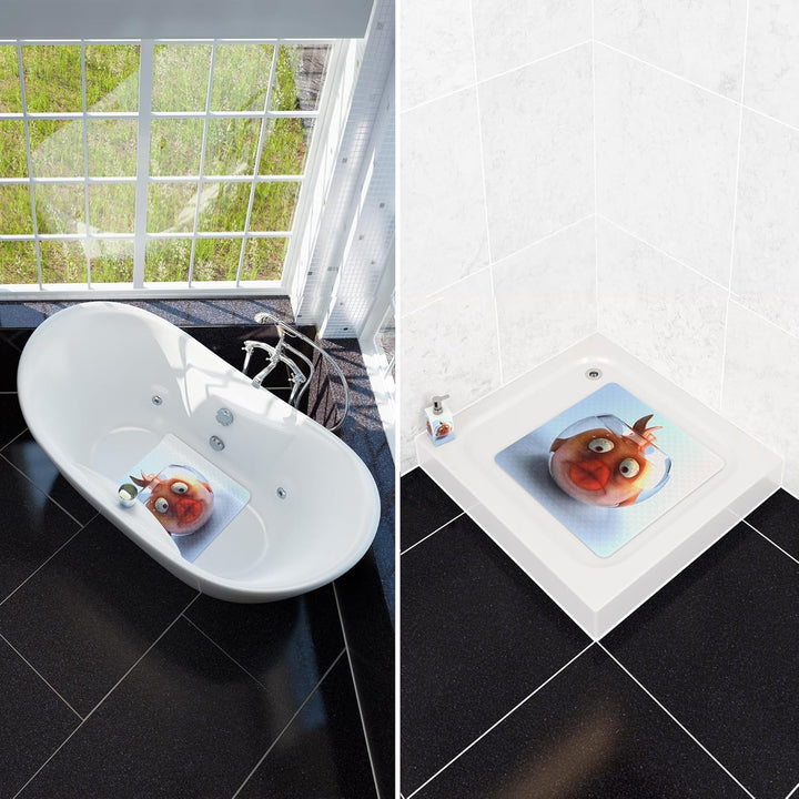 Sanilo Badematte 53 x 53 cm, rutschfeste Duschmatte für Dusche und Badewanne, Antirutschmatte maschi