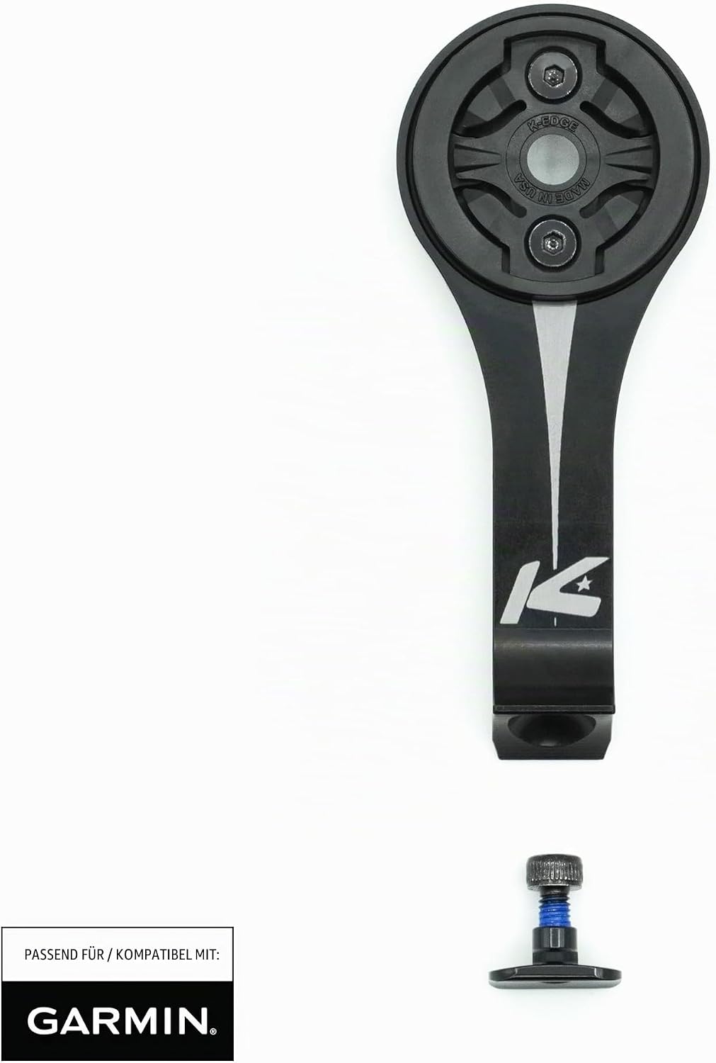 K-EDGE Future Computerhalterung für spezielle Vorbauten und Lenker (Garmin Mount) Garmin Halterung,