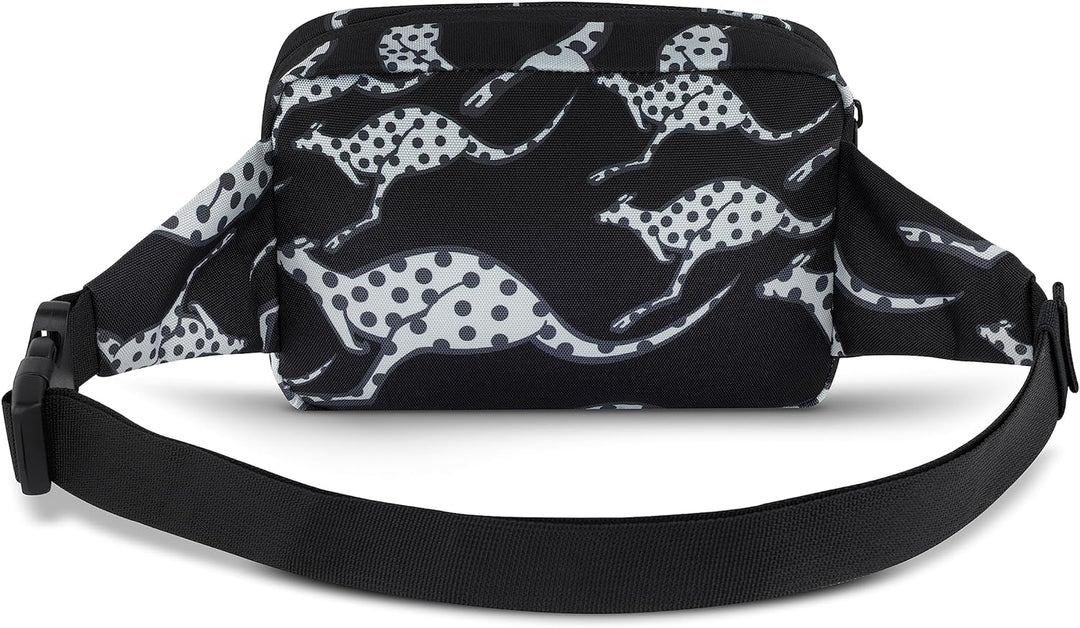 Chiemsee Jump N Fly Gürteltasche, Hüfttasche Reise und Alltag aus recyceltem PET, Schwarz, Schwarz