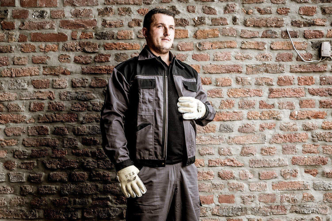 Nitras Motion Tex Light Arbeitsjacke - Cargojacke mit vielen Taschen - leicht & atmungsaktiv 24 Grau