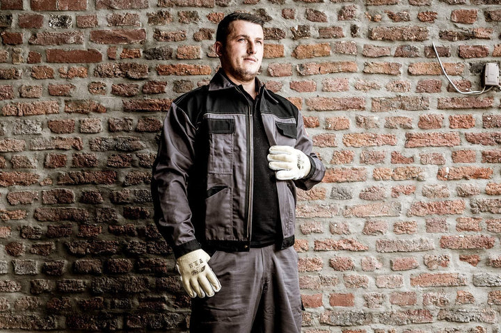 Nitras Motion Tex Light Arbeitsjacke - Cargojacke mit vielen Taschen - leicht & atmungsaktiv 24 Grau
