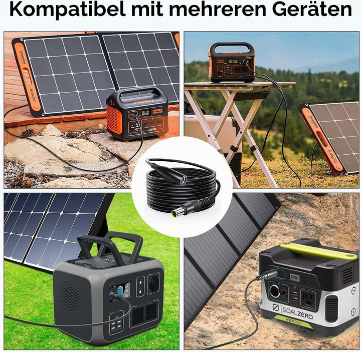 KFD 8,0MM Verlängerungskabel Solarpanel SolarSaga 100 von Jackery Solarmodul Kabel für Jackery 60W 1