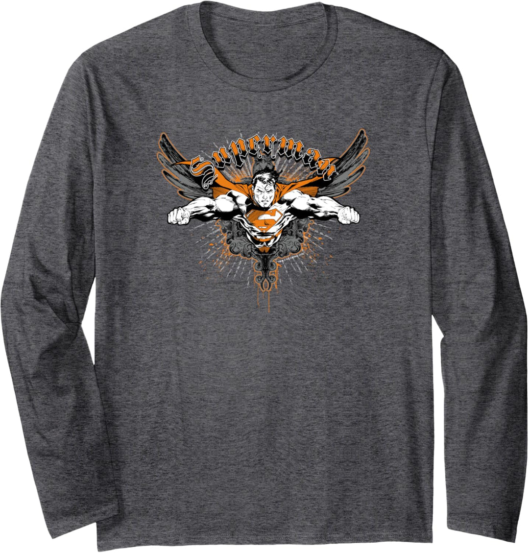Superman Take Wing Langarmshirt
