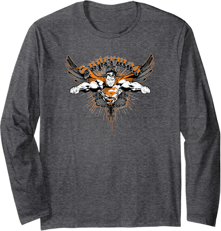 Superman Take Wing Langarmshirt