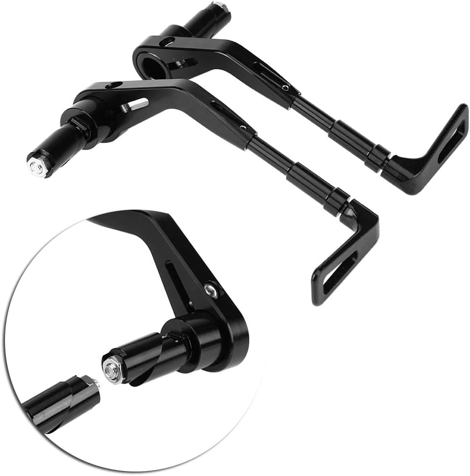 KIMISS 1 Paar verstellbare Kupplungshebel für Motorrad, Universalschutz für 22 mm, Modell Motorbike