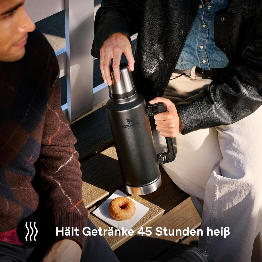 Stanley 1913 Classic Legendary Thermosflasche 1.9L - Thermos Hält 45 Stunden Heiss Oder Kalt - Edels