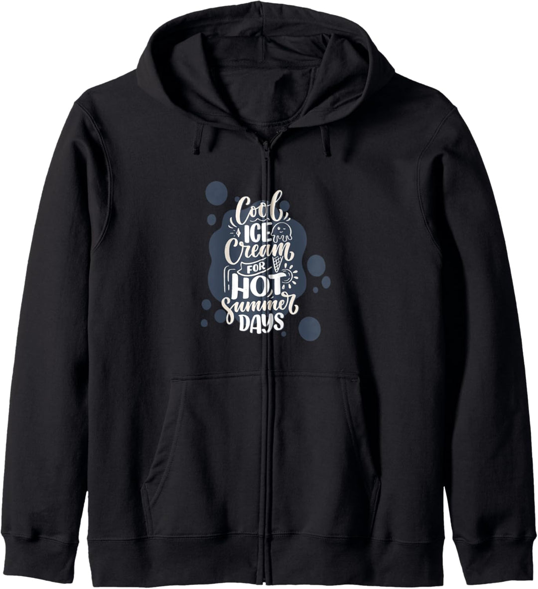 Kühle Eiscreme für heisse Sommertage Kapuzenjacke