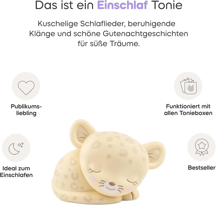 tonies Hörfigur für Toniebox, Schlummerbande – Schlummerjaguar: Einschlafmelodien aus dem Schlummerd