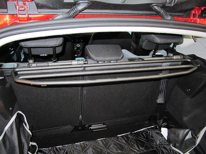 ERGOTECH Trenngitter Hundegitter für Renault Captur (ab BJ 2020), RDA65HBG-2HXXS, für Hunde und Gepä
