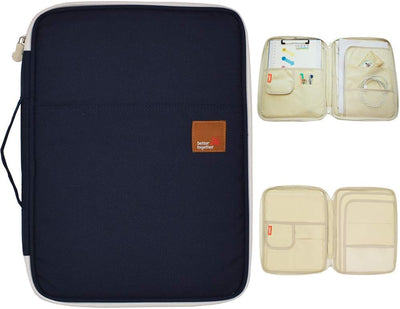 A4 Dokumententaschen Ausweistaschen Laptop Case Reiseorganizer mit Reissverschluss Lagerung Messenge