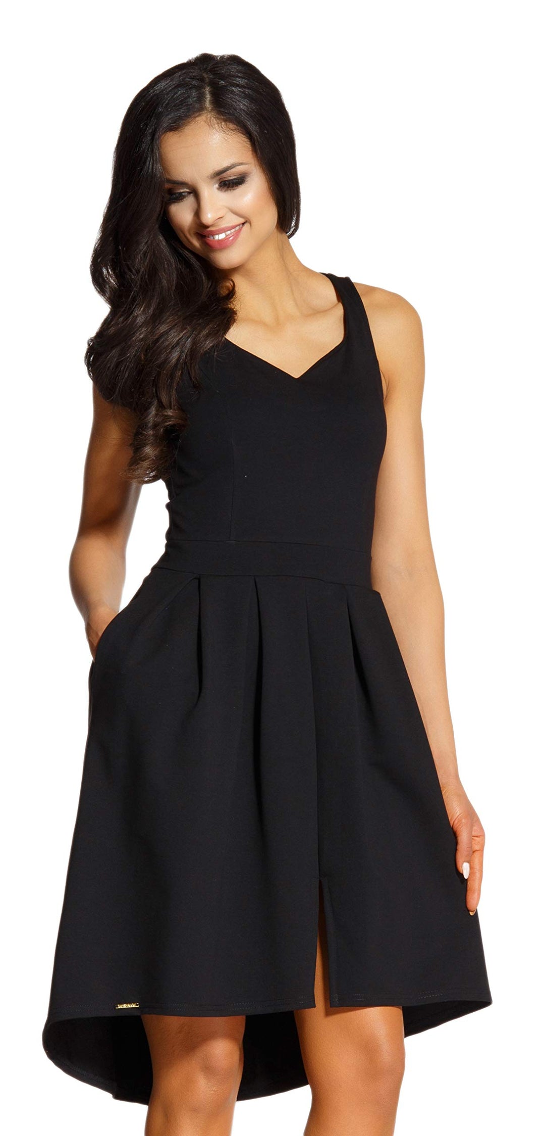 Lemoniade Elegantes Sommerkleid mit raffinierten Schnitten und in vielen Farben Made in EU S Modell