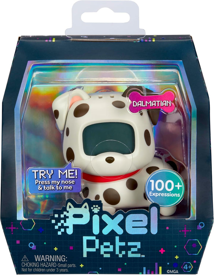 MGA Entertainment Pixel Petz - Dalmatiner - Interaktiver Digitaler Haushund - Geeignet für Kinder ab