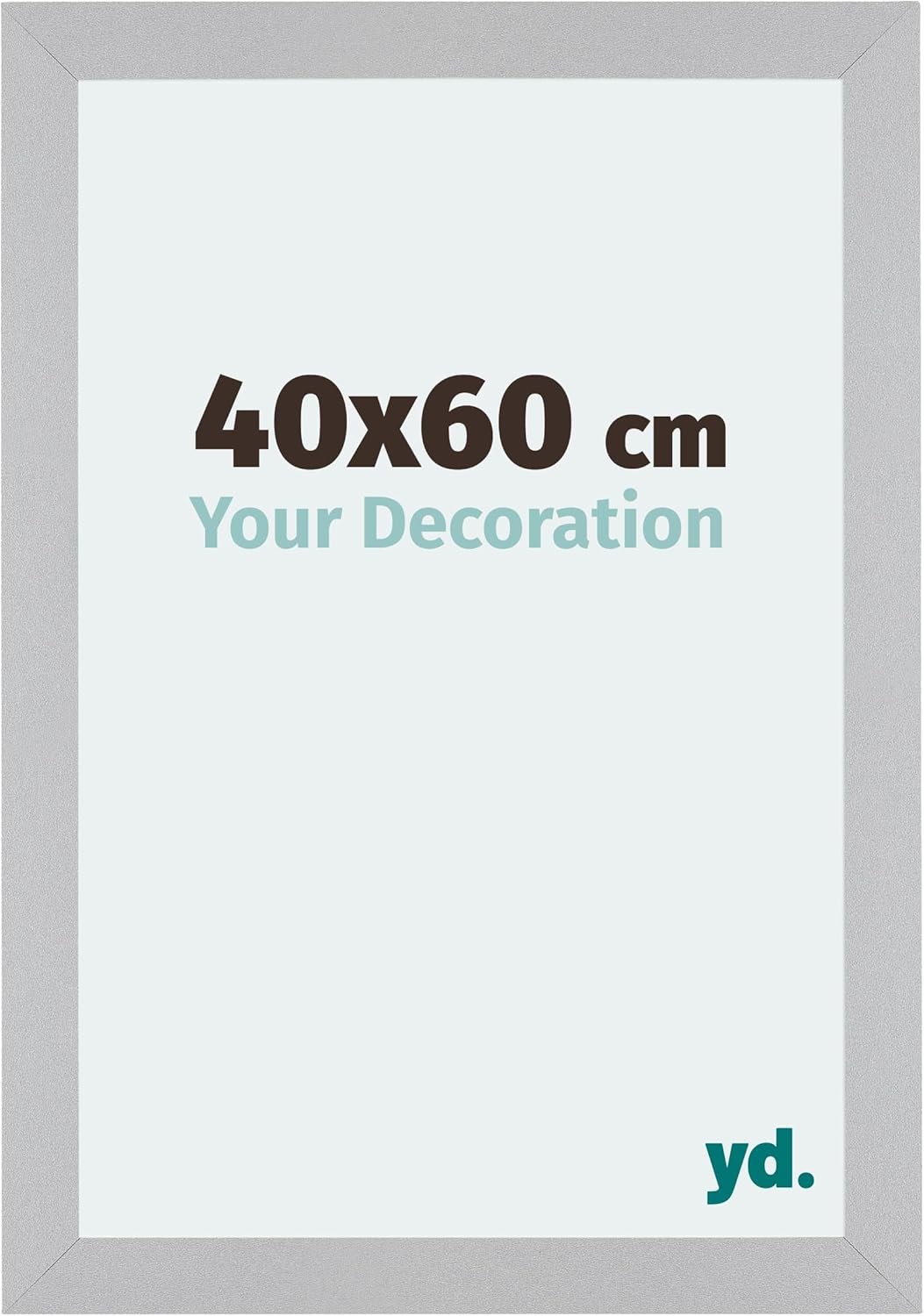 yd. Your Decoration - Bilderrahmen 40x60 cm - Bilderrahmen aus MDF mit Acrylglas - Antireflex - Ausg