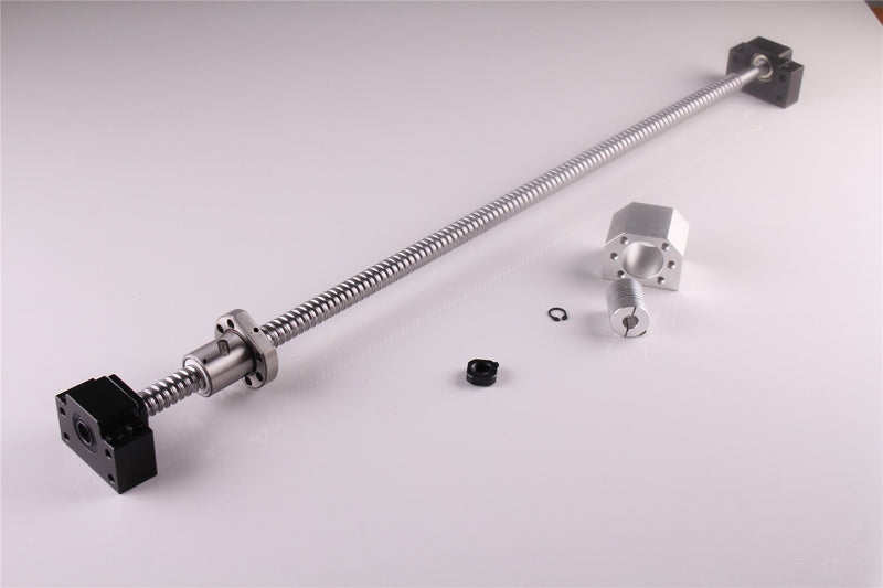 ONLISUM SFU1605 Kugelumlaufspindel 1000mm Gewindespindel Edelstahl Kugelumlaufspindel mit BK12/BF12
