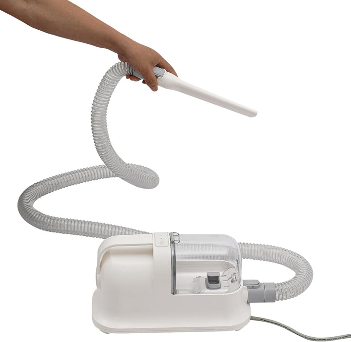 3 in 1 Hundeschermaschine mit Staubsauger, 350W Leise Schermaschine, Haustierpflegeset für Hund &amp; Ka