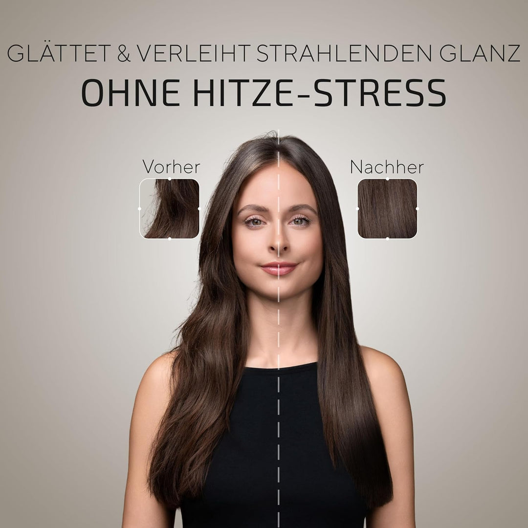 Glätteisen – Für weniger Frizz & schonendes Styling – 100 Tage risikofrei testen – Mit LCD-Display &