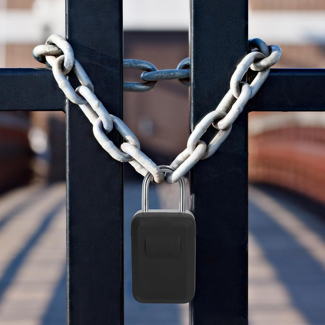 Brihard Key Lock Box All Season mit wasserdichter Abdeckung, tragbar mit Bügel oder an der Wand mont