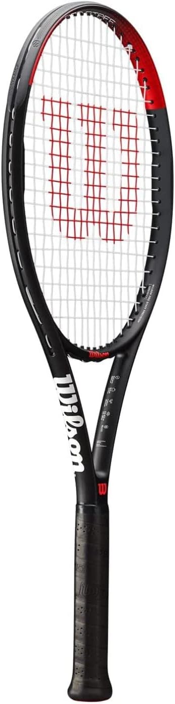 Wilson Tennisschläger Pro Staff Precision 103, Carbonglasfaser, Kopflastige Balance, 285 g, 69,2 cm