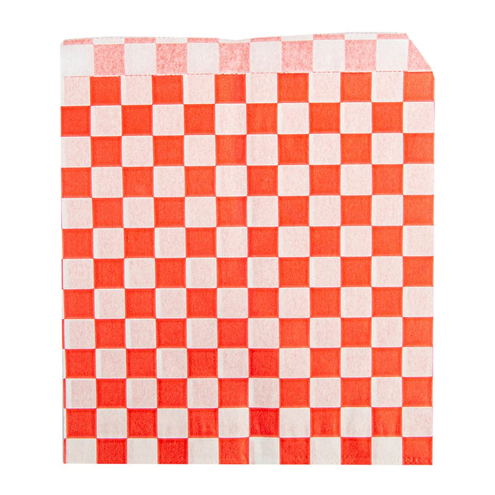 1000 Stück Offene Beutel 2 Seiten 'Fitipaldi' 34 g/m2 13 x 14 cm Rot Perg.