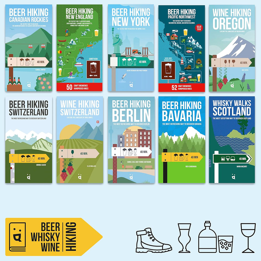 Beer Hiking Switzerland: The most refreshing way to discover Switzerland, Taschenbuch