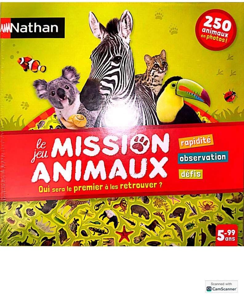 NATHAN Mission Animaux