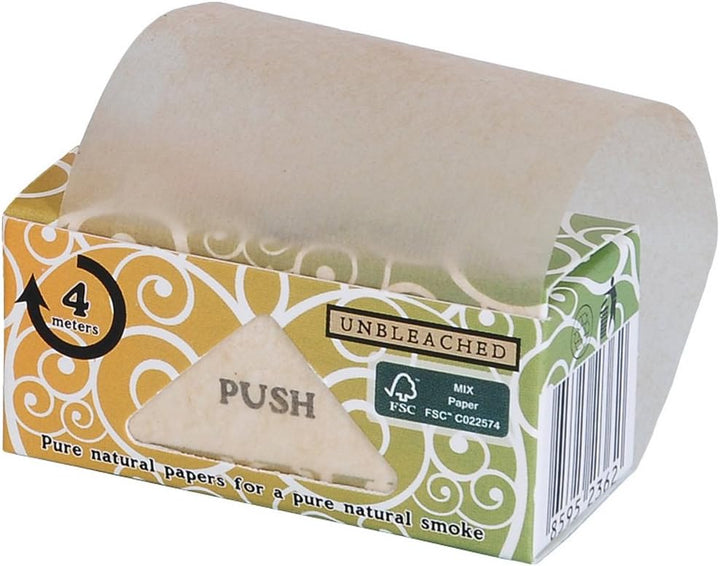 Greengo Slim Rolls 4m ungebleichtes Endlospapier 12 Rolls