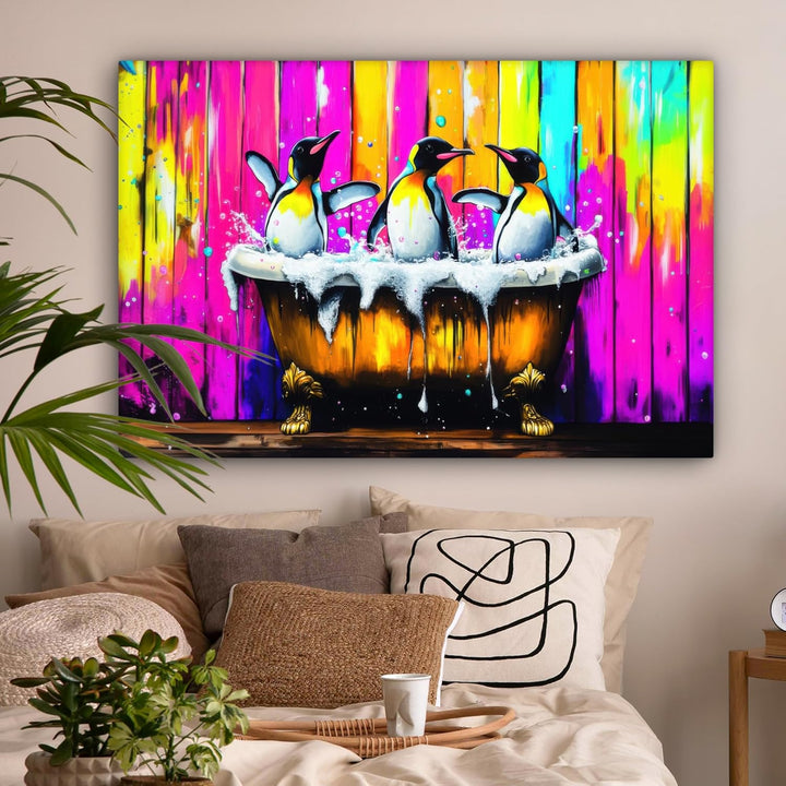 MuchoWow© Leinwandbild Gross 120x80 cm XXL Dekoration Wohnzimmer Bilder Pictures Wall Decoration Liv