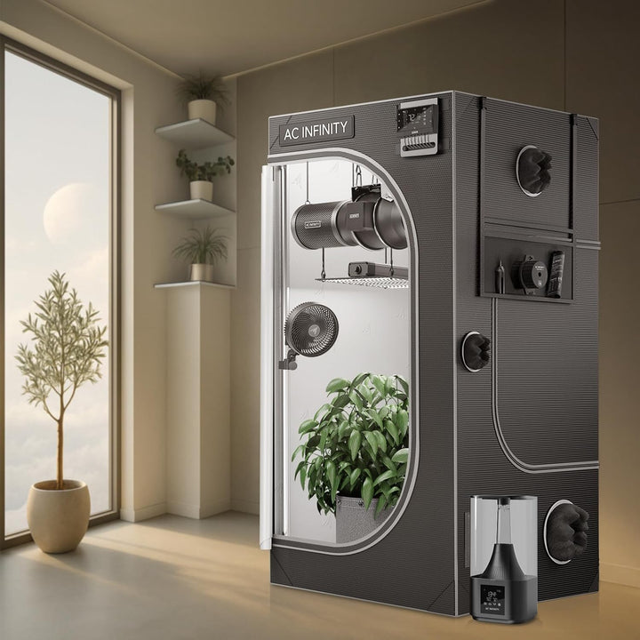 AC Infinity CLOUDLAB 733 Advance Grow Zelt, 91,4 x 91,4 x 182,9 cm, dickste 2,5 cm Stangen, höchste