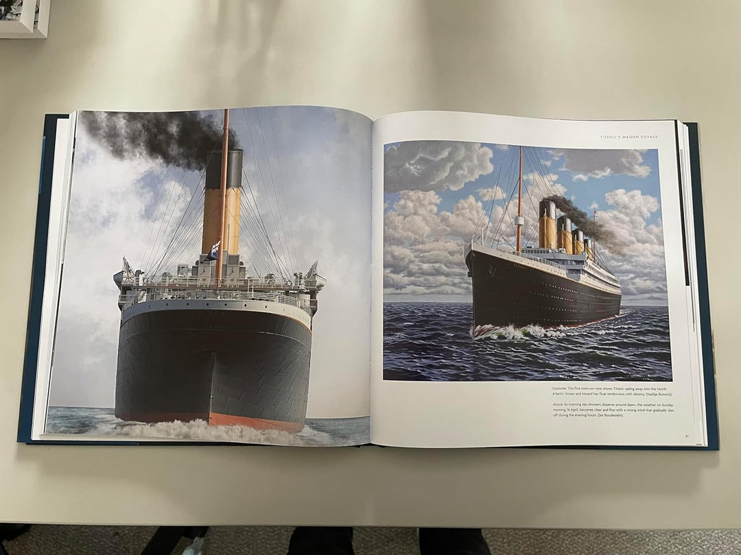 Recreating Titanic and Her Sisters: A Visual History, Gebundenes Buch