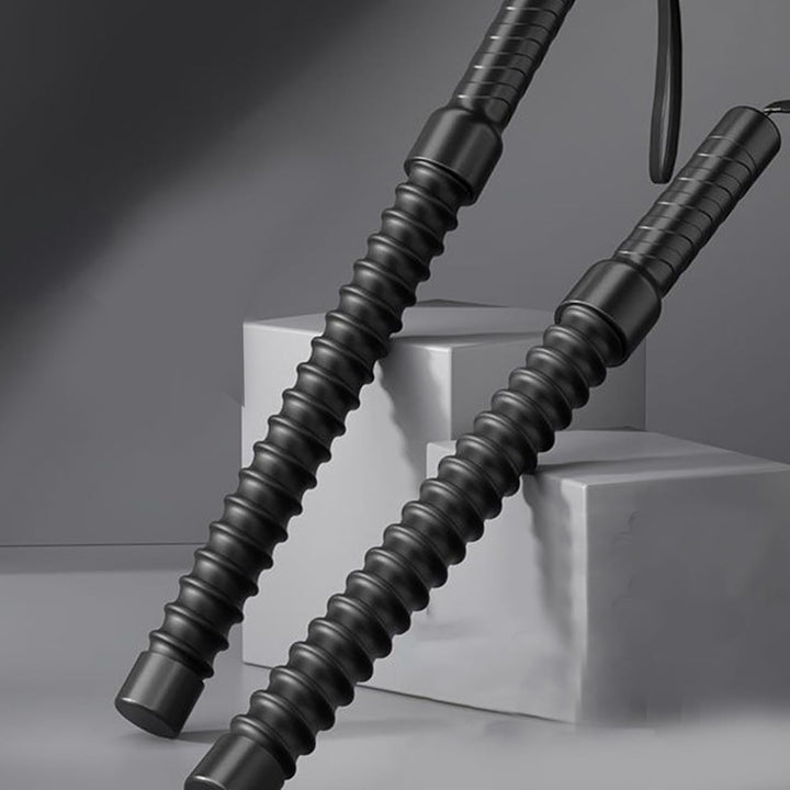 Battle Seile für das Fitnessstudio zu Hause, kabellose Trainingsseile, schwarze Ausrüstung und rutsc