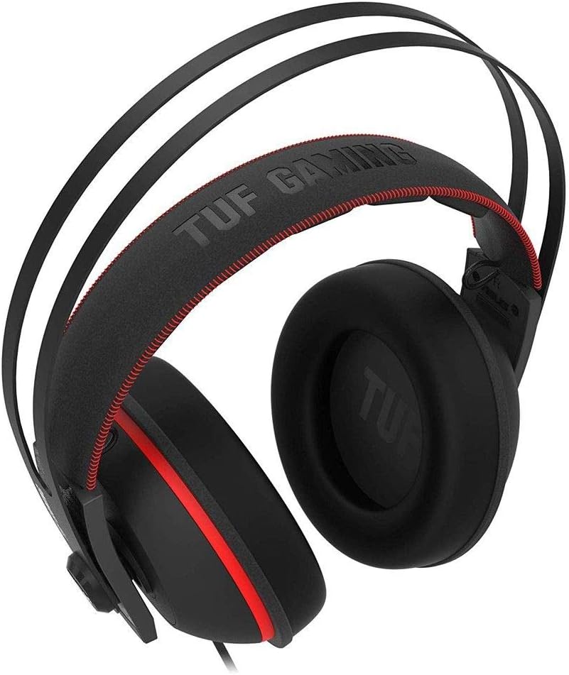 ASUS - Casque TUF H7 Rouge Schwarz, Rot, Schwarz, Rot