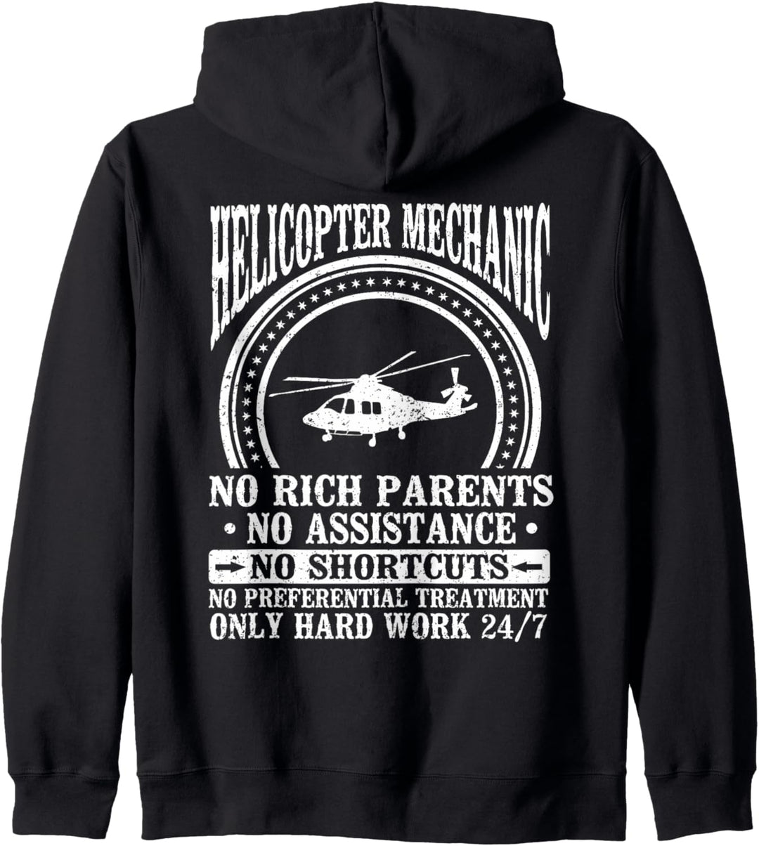 Hubschrauber Techniker Hubschrauber Mechaniker Kapuzenjacke