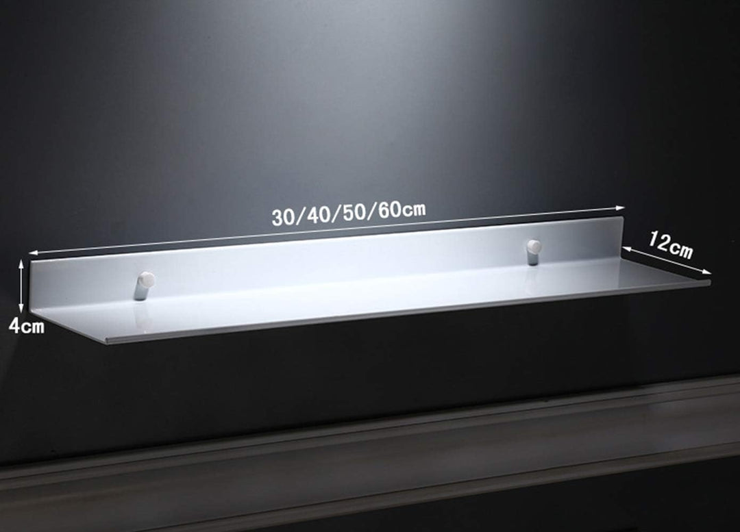 An der Wand montiert Schwimmend Metall Regale Leiste,Weiss Badezimmerregal Wandregale,Platzsparend R
