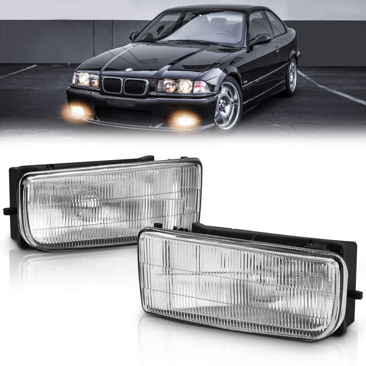 TangMiGe Nebelscheinwerfer für BMW E36 3er HB SDN WGN CPE CONV, (318i 318is 318ti 320i 323i 323is 32