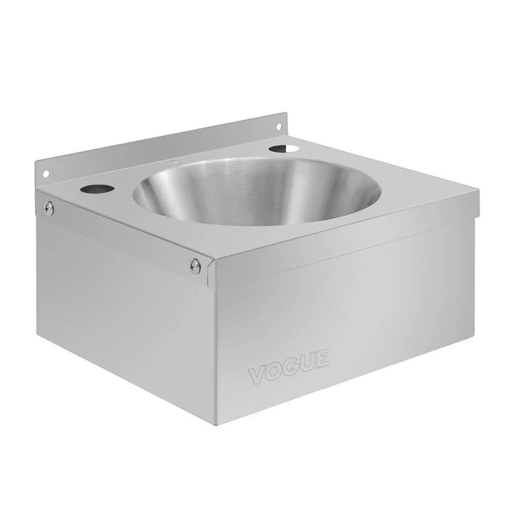 Vogue Mini-Waschbecken aus Edelstahl, Grösse: 165 (H) x 305 (B) x 268 (T) mm, Modell A, Wasserhähne