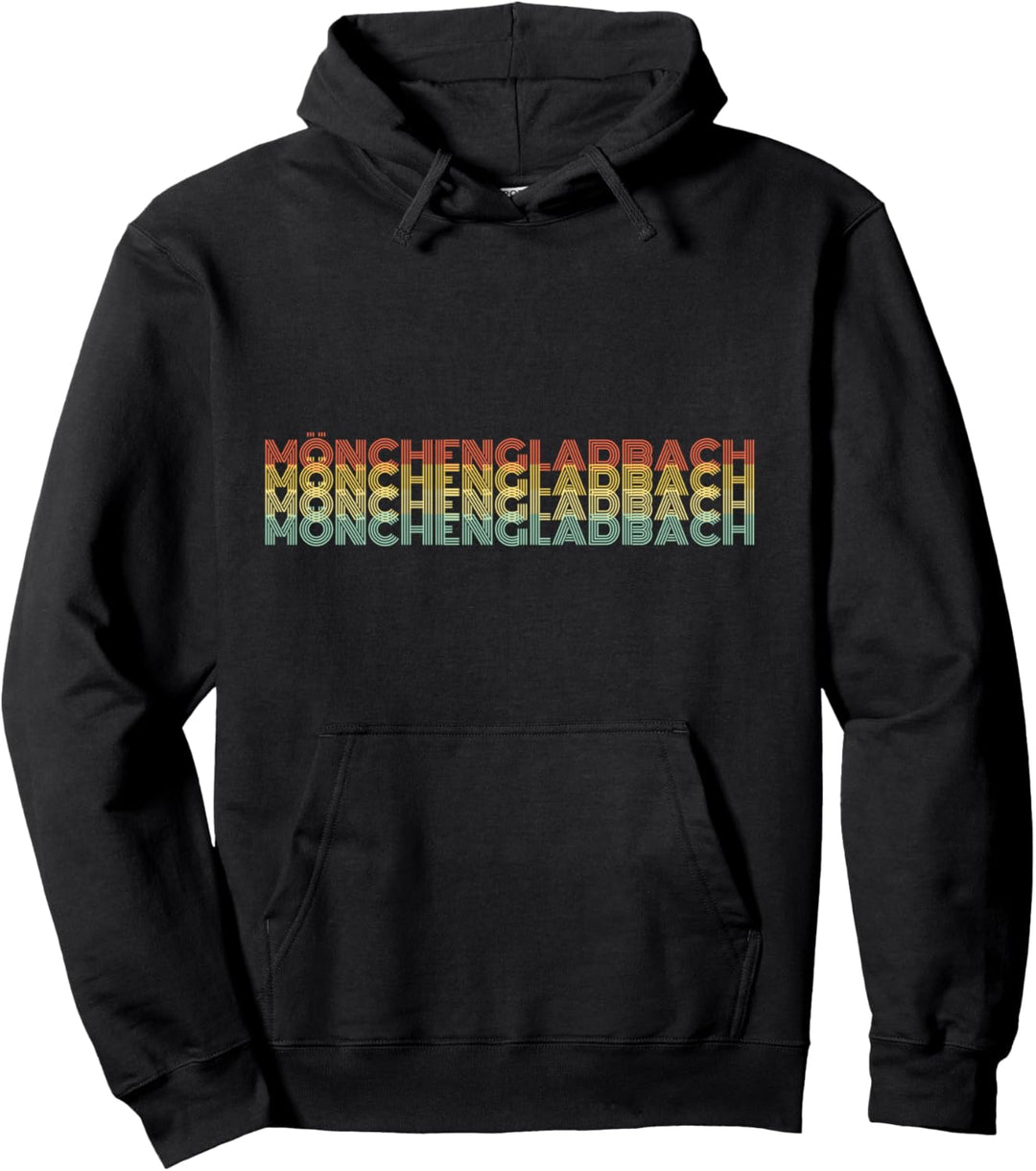 Mönchengladbach Stadt Heimat Retro Vintage Pullover Hoodie