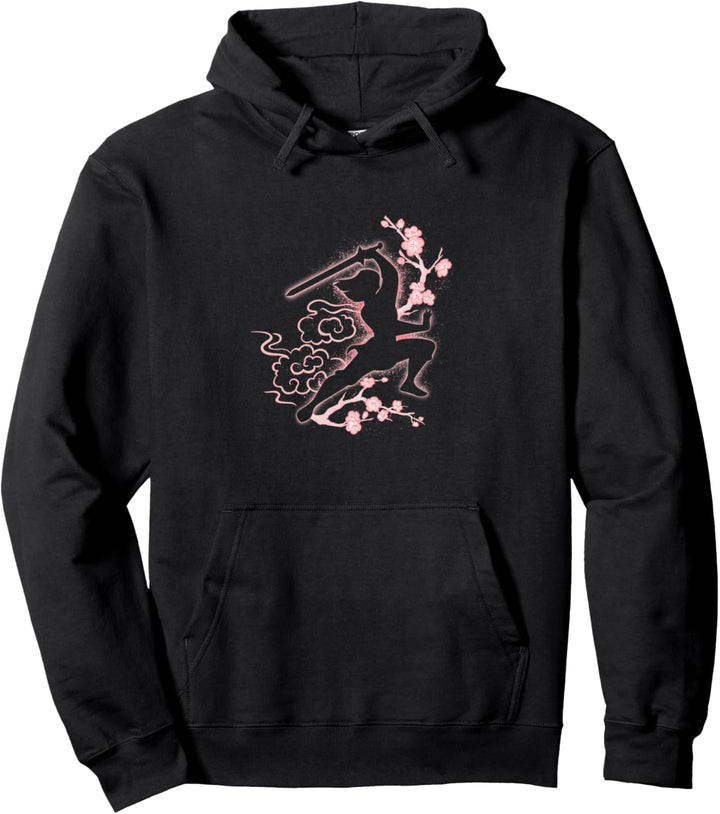 Disney Mulan Floral Glow Silhouette Pullover Hoodie