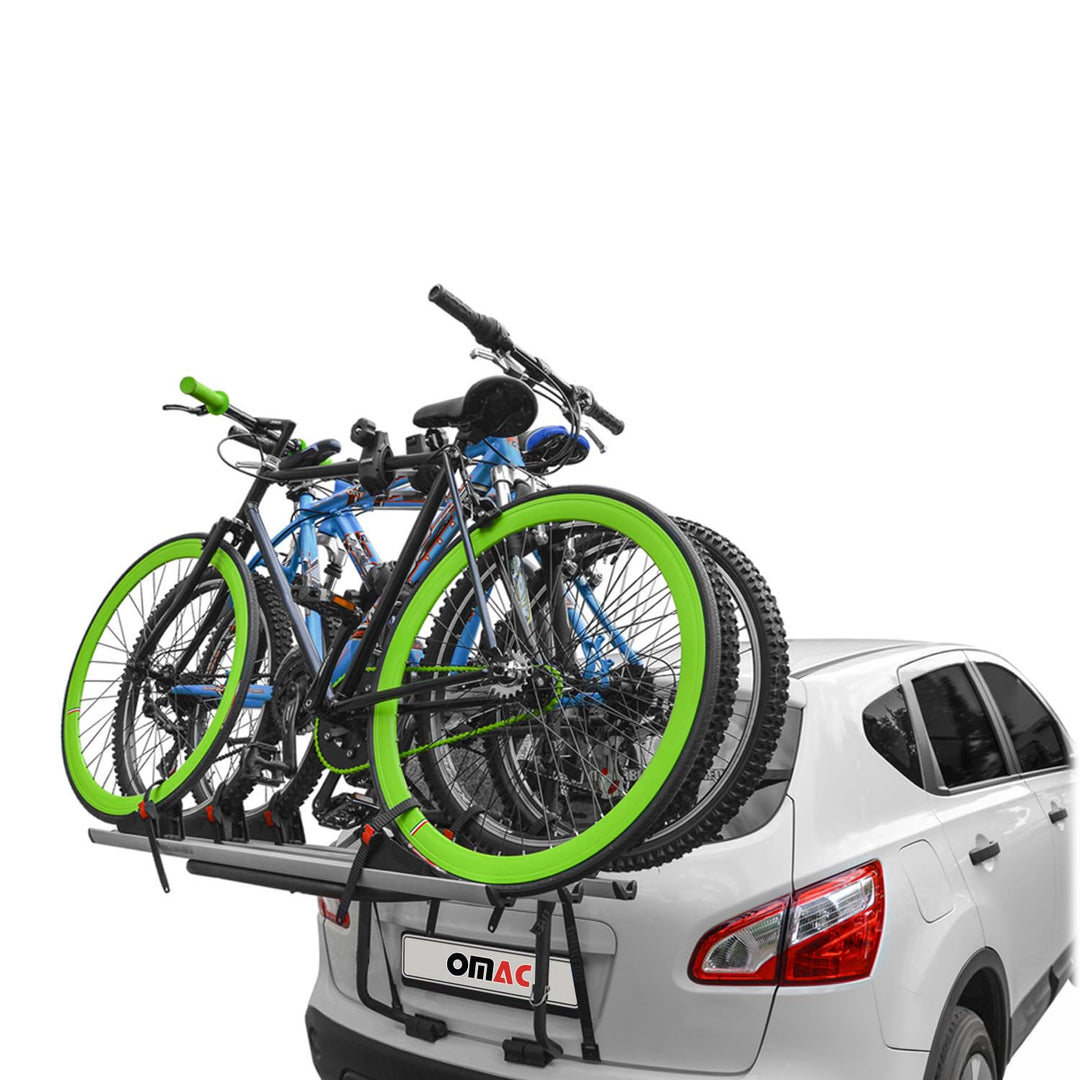 Menabo Fahrradträger 3 Fahrräder Kompatibel mit Mercedes B-Klasse W245 2005-2011 | Heckträger Fahrra