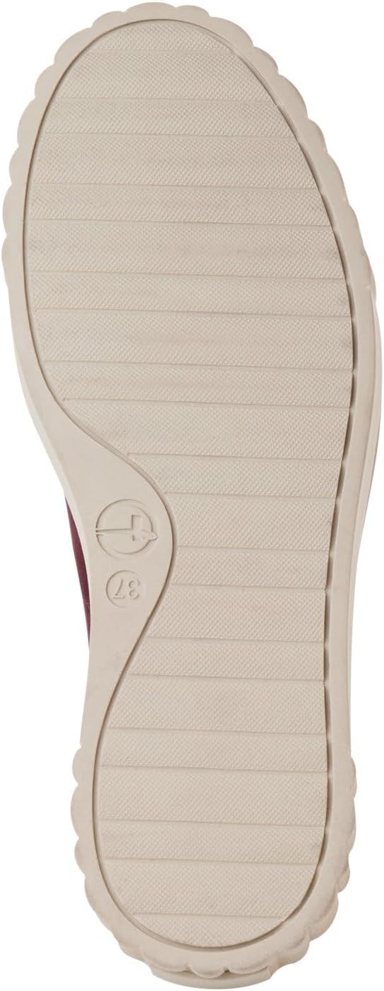 Tamaris Damen Bequemschuhe, Frauen Schnürschuhe,TOUCHit-Fussbett 38 EU Bordeaux, 38 EU Bordeaux